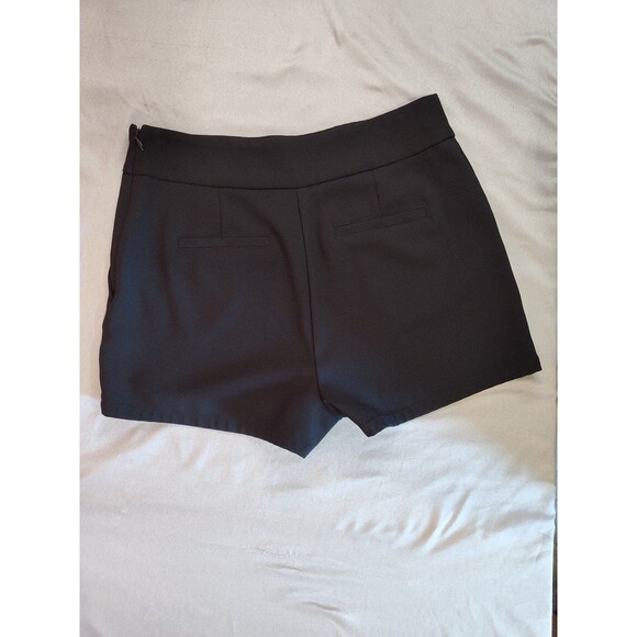 Women's bar III High Waist Shorts Black Size 4 - Picture 2 of 5
